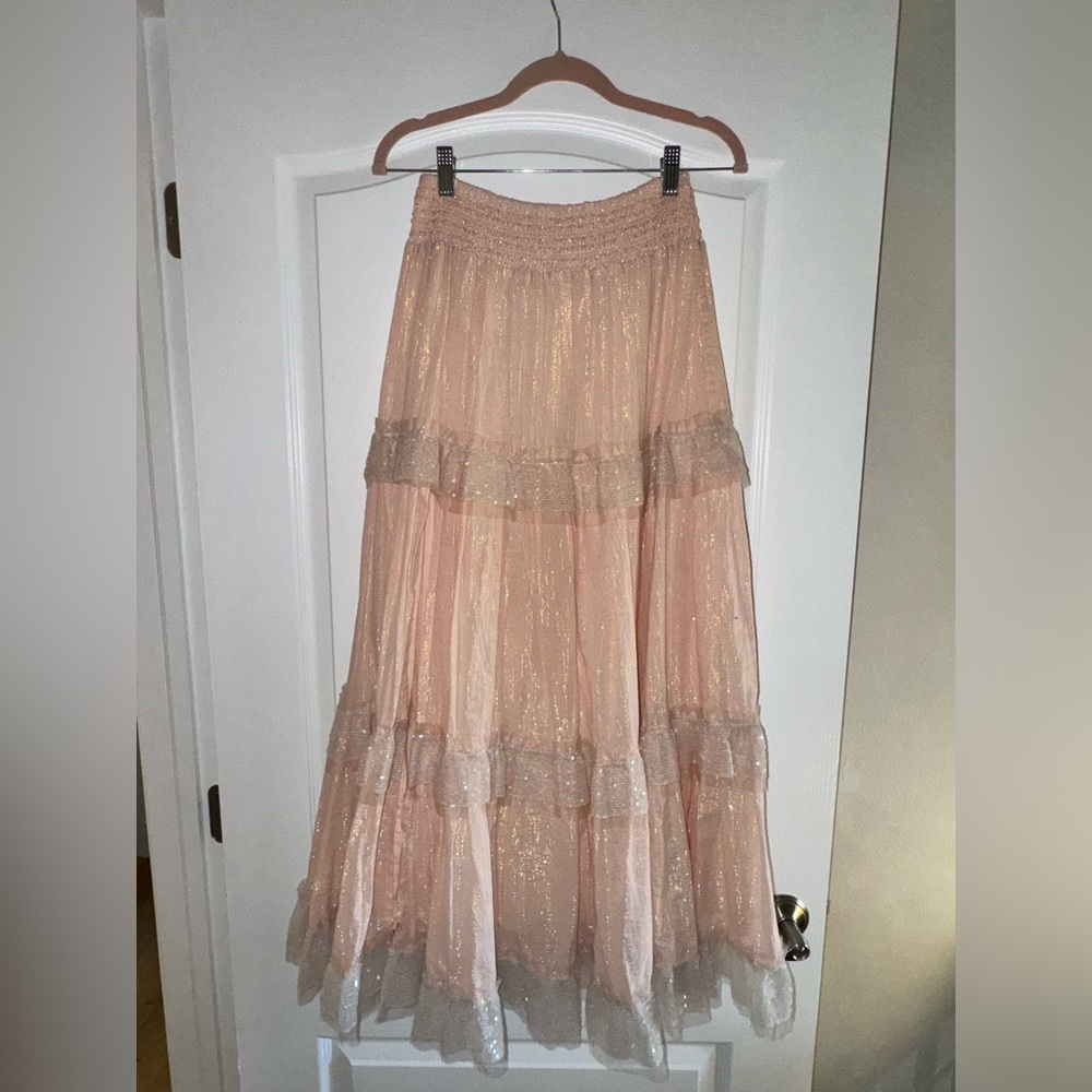 LoveShackFancy mirella midi skirt - Picture 6 of 7